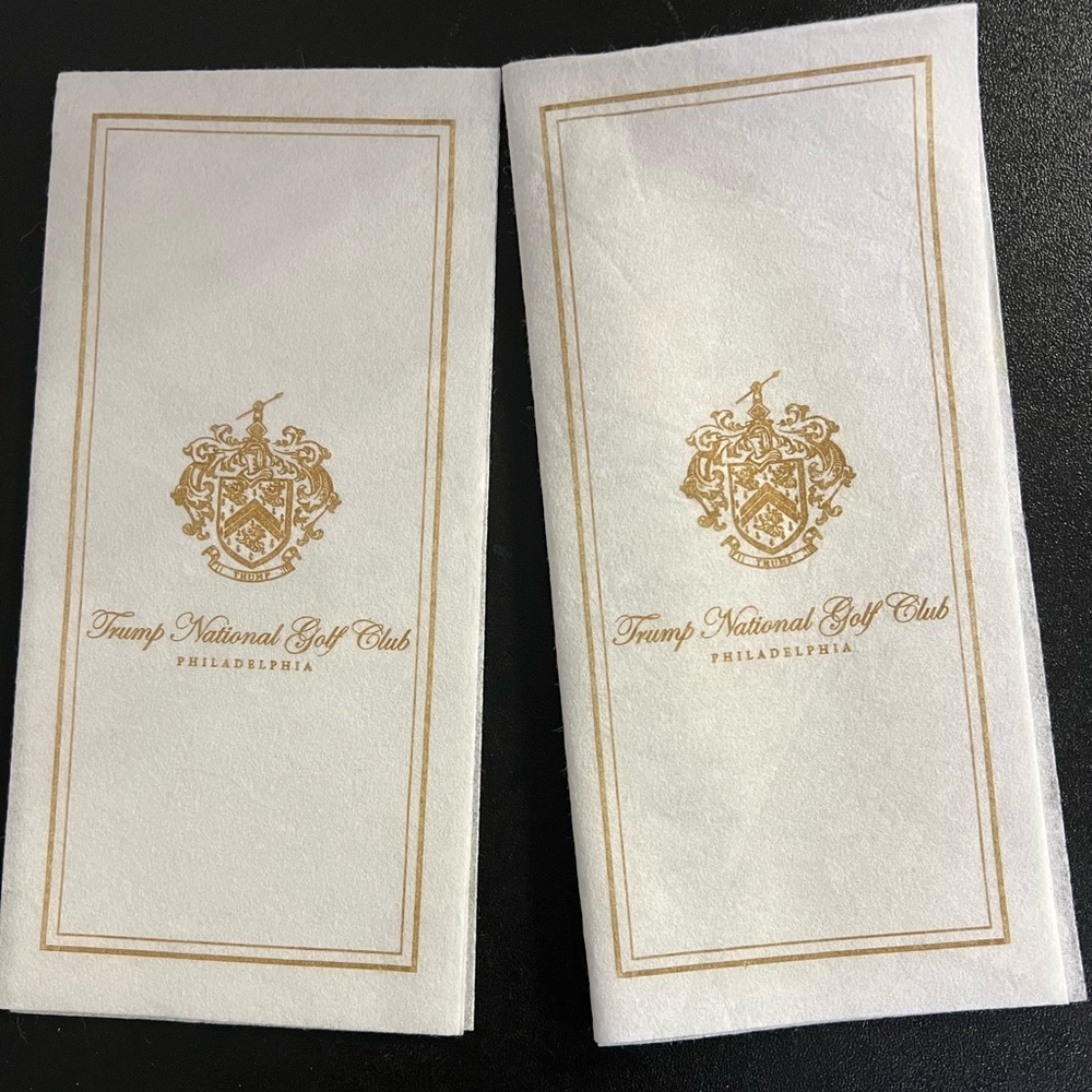 Trump National Golf Club Napkins